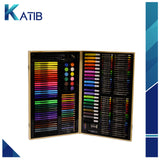 PAINTING ARTS & CRAFTS CASE ARTIST DRAWING SET OF 220 [PD][1Pc]