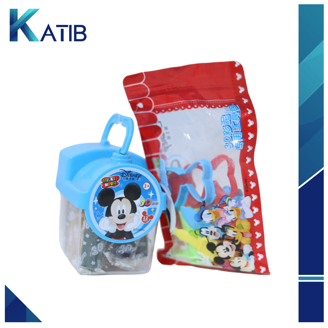 Mickey Mini Box Clay with Pack of Shapes [1Pc][PD] – KATIB - Paper and ...