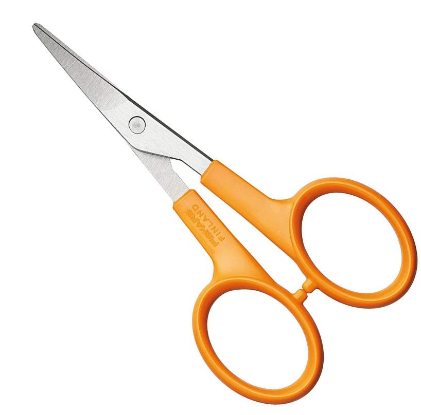 Small Rounded Scissors Scissors Simple Round Tip small Size ( IS )* : Get FREE delivery and ...