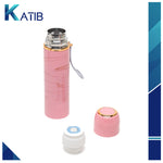 WATER BOTTLE FLASK MARBLE TEXTURE PINK [PD][1Pc]