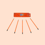 Tick ALIF Orange Eraser tip Pencil 12 PCS Pack (COB)
