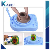 Pottery Wheel Kit for Kids, Handmade Artist Paint Pottery Studio[PD][1Pc]