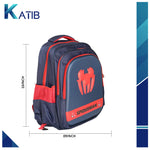 Spiderman Trolley School Bag For Kids Superhero Backpack[PD][1Pc]