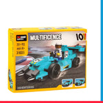 Decool Multi Blue Ghost Racing Cars 10 201 pieces [PD][1Pc]