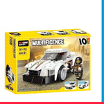 Decool Flowing Roadster 10 Models Building Blocks – 209 pieces [PD][1Pc]