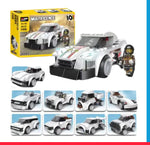 Decool Flowing Roadster 10 Models Building Blocks – 209 pieces [PD][1Pc]