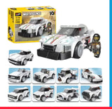 Decool Flowing Roadster 10 Models Building Blocks – 209 pieces [PD][1Pc]