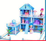 Doll House  Multi-Room Pretend Play Set for Kids [PD]
