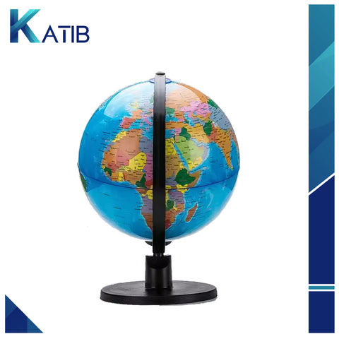 World Globe –10.6CM Spinning Rotating Globe[PD][1Pc]