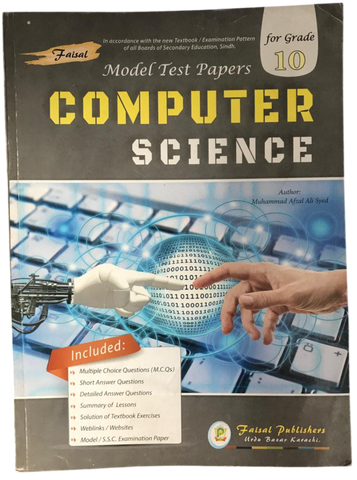 Test Paper Model Computer Science Class X Faisal Publisher [PD]