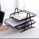 Letter Tray 2 Step Metal Mesh [IS][1Pc]