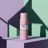 Stainless Sport  Steel Vacuum Flasks Portable Water Bottle -PINK [PD][1Pc]