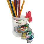 6145 Sunwood FQ368 Desktop Multi-Functional Pen Stationery Holder Stand [PD] [1PC]