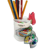 6145 Sunwood FQ368 Desktop Multi-Functional Pen Stationery Holder Stand [PD] [1PC]