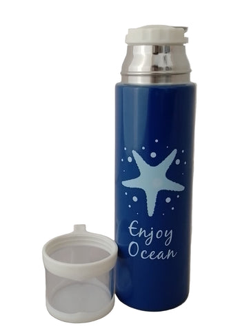 Starfish Print Insulated Water Bottle [PD]