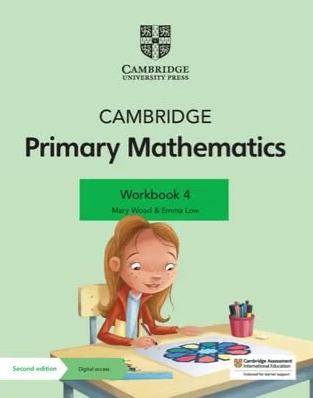 CAMBRIDGE PRIMARY MATHEMATICS WORKBOOK 4 WITH DIGITAL ACCESS (1 YEAR) 2ED