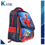 Spiderman Flip School Bag Trolley School Bag For Kids Backpack [PD][1Pc]