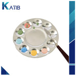 1PC Painting Palette,Artist Round Paint Tray [PD][1Pc]