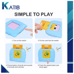 Plastic English Talking Flash Cards Toy[1Pc][PD]