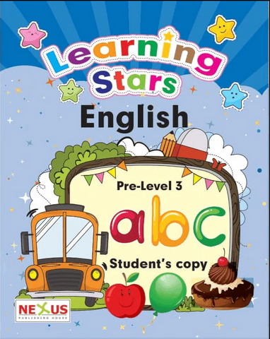 Learning Stars English Pre-Level 3 Student Copy