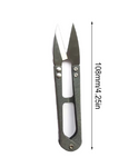 Mini Scissor High-carbon Steel U Shape Sewing Snips Cutting Tools [IS][1Pc]