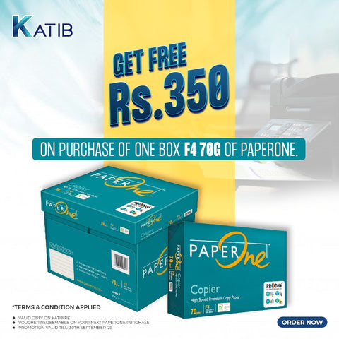 PaperOne Copier 70Gsm F4 Printing Paper [1BOX]