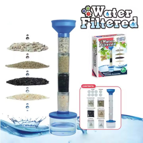 Water Filtration Experiment Science Kit [PD]