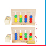 Wooden Four Color Game [PD][1Pc]