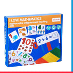 Colorful Wooden numbers Cards for Children Learning Wooden toys [PD][1Pc]