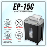 Paper Shredder - EP-15C (IP)
