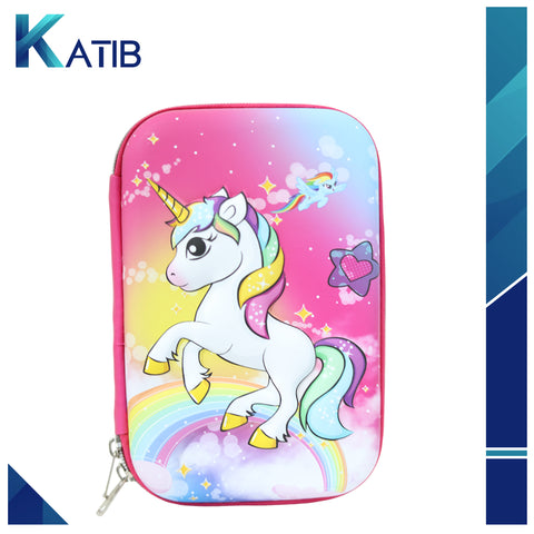 3D Embossed Unicorn Horse Geometry/Pouch[1Pc][PD]