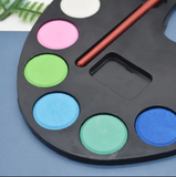 12 WaterColor Paint Small Palette [PD][1Pc]