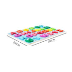 Wooden Board Kids Early Learning Numbers 123 [PD][1Pc]