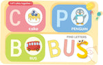 Alphabet Dough Tools Cutter Shape and Learn Letters and Language Dough Tools for Kids [PD]