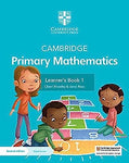 CAMBRIDGE PRIMARY MATHEMATICS LEARNER BOOK 1 WITH DIGITAL ACCESS (1 YEAR)