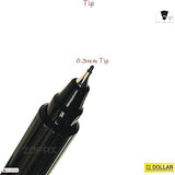 Dollar Pointer 0.3mm Black [IS][1PC]