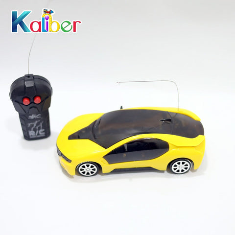 Generic Kids Modern Remote Control Car-Yellow [PD]