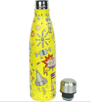 Yellow Stainless Steel Water Bottle 500ML [PD][1Pc]