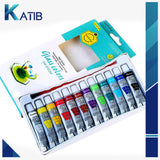 12 Glass Painting Colors - Set for Painting 12ml [PD][12's Set]