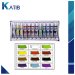 12 Glass Painting Colors - Set for Painting 12ml [PD][12's Set]