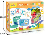 Alphabet Dough Tools Cutter Shape and Learn Letters and Language Dough Tools for Kids [PD]
