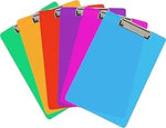 Clip Board Plastic A4 Random Color [PD][1Pc]