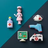 Cartoon Cute Little Doctor Pencil Eraser Special Stationery Rubbers For Kids [PD][1Pc]