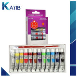 Keep Smiling Fabric Paint Pack of 12 6ml [PD][12's Set]