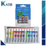 Keep Smiling Gouache Color Set - 12 Colors 6ml [PD][12's Set]