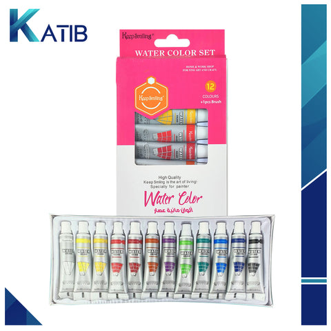 Keep Smiling Water Colors Set 6ml [PD][12's Set]