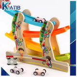 Wooden Gliding Car for Kids, Baby Toy Car Games[PD][1Pc]