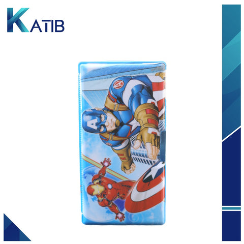 CAPTAIN AMERICA Double sided Magnetic Pencil Box [PD][1Pc]