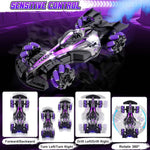 Coikes Remote Controlled Car, 2.4GHz RC Stunt Car with Spray Light, Music, 4WD Off Road Drift RC Car , [PD]