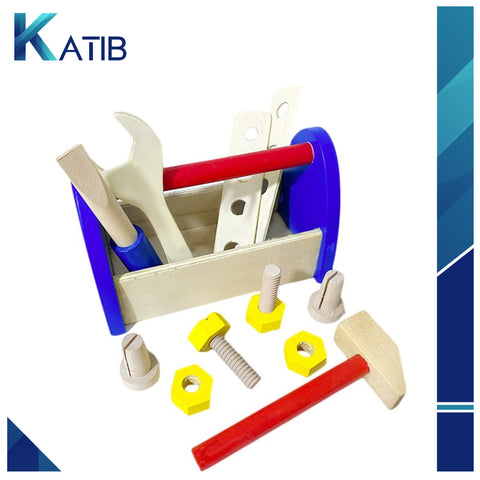 Little Carpenter Wooden Tool Box for Kids[PD][1Pc]